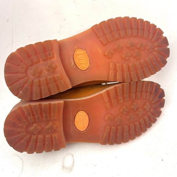 Lugz Women’s Vintage 90s WHUDK 747 Tan/Orange Lace Up Dress Work Boot Size 8 - Picture 10 of 12